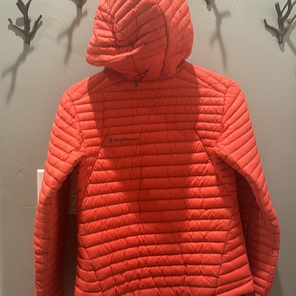 Black diamond orange/coral Down forge hoody size Medium - Picture 5 of 9